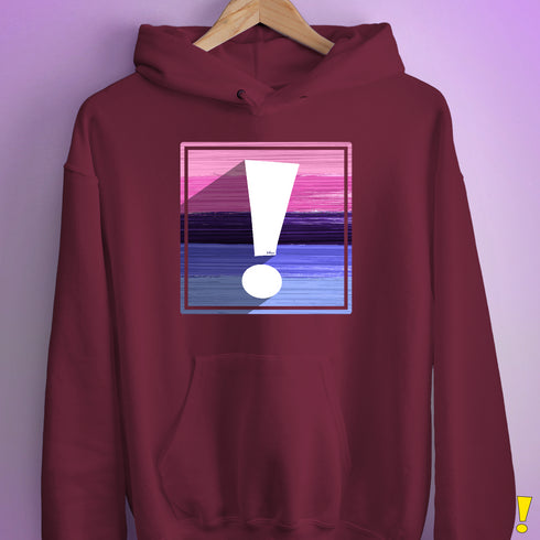Omnisexual Pride Flag Exclamation Point Hoodie